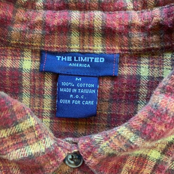 The Limited Plaid Button Down - Picture 3 of 4